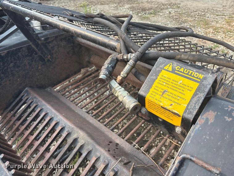 image for item EE4004 Loftness Kwik Pik 600 skid steer rock bucket