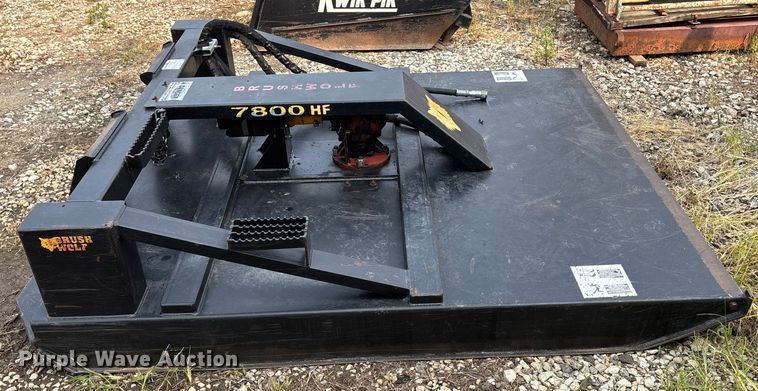 image for item EE4005 Brush Wolf 7300 HF skid steer rotary mower