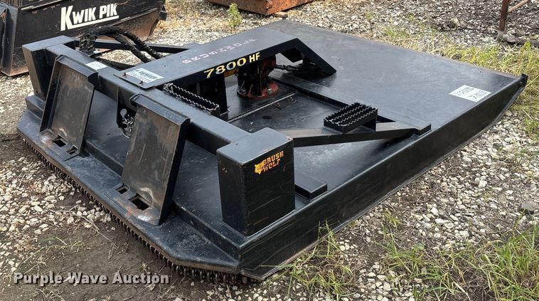 image for item EE4005 Brush Wolf 7300 HF skid steer rotary mower