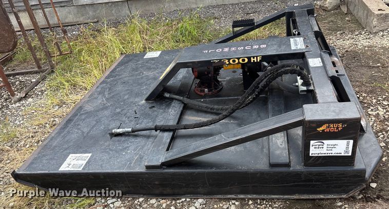 image for item EE4005 Brush Wolf 7300 HF skid steer rotary mower