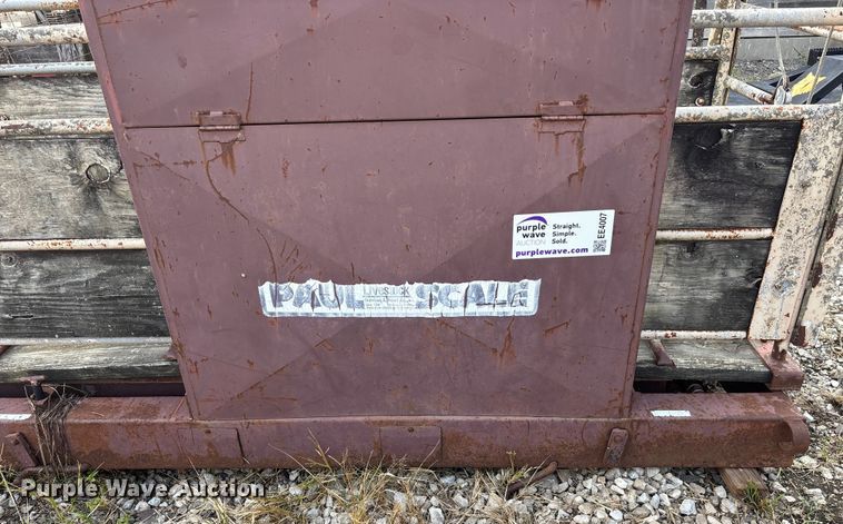 image for item EE4007 Paul Livestock Scale 24 2400 livestock scale