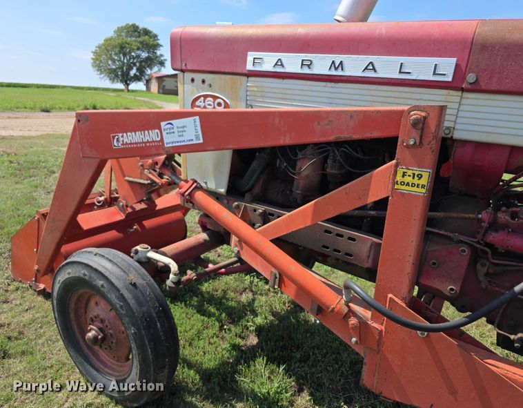 image for item EF3795 1960 Farmall 460 tractor