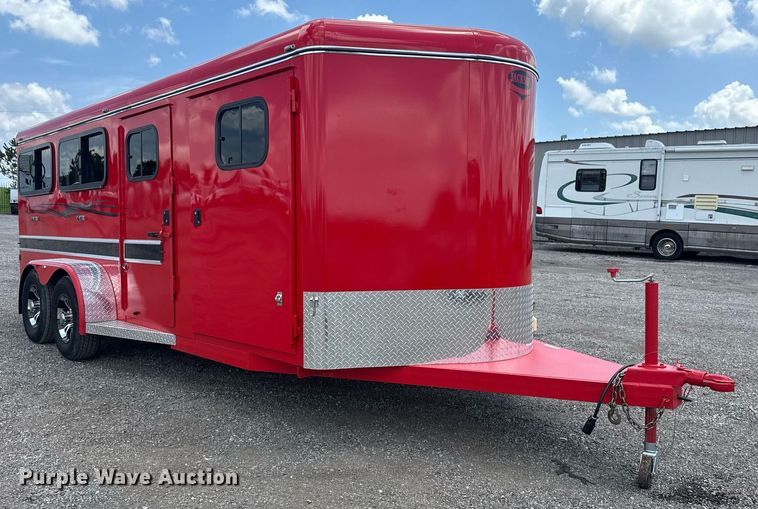 image for item EG6001 2023 Jackson Mfg livestock trailer