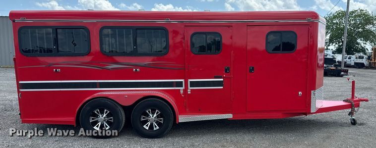 image for item EG6001 2023 Jackson Mfg livestock trailer