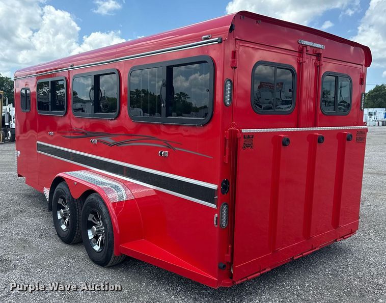 image for item EG6001 2023 Jackson Mfg livestock trailer