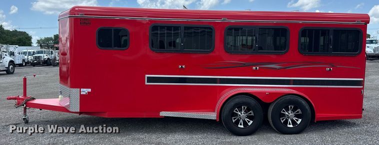 image for item EG6001 2023 Jackson Mfg livestock trailer