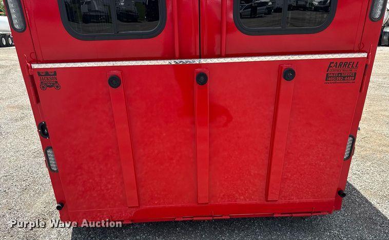 image for item EG6001 2023 Jackson Mfg livestock trailer