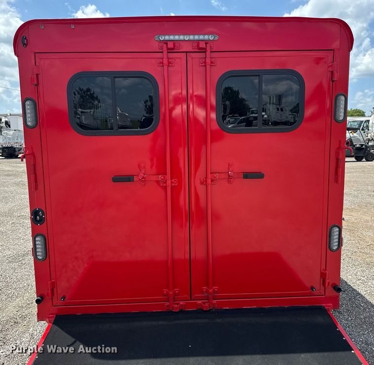 image for item EG6001 2023 Jackson Mfg livestock trailer