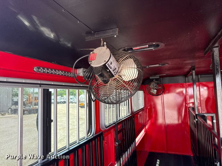 image for item EG6001 2023 Jackson Mfg livestock trailer