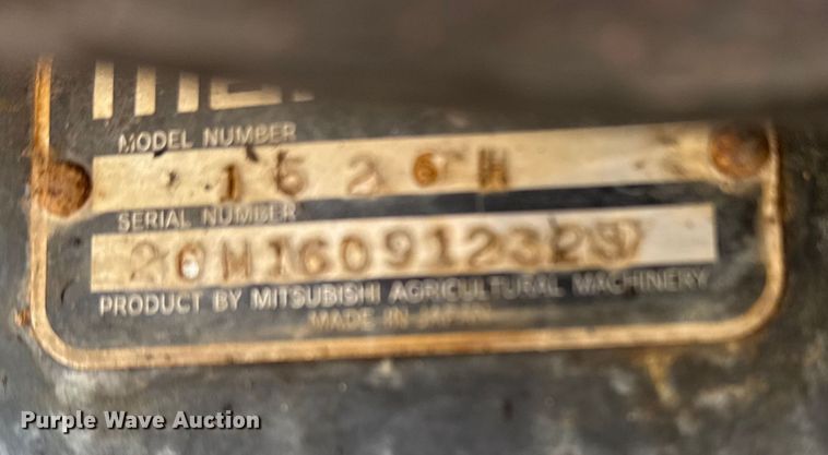 image for item EG6167 2017 Mahindra 1626H MFWD tractor