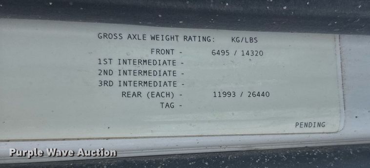 image for item EG6541 2012 Volvo VHD feed mixer truck