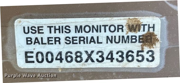 image for item EN5571 2008 John Deere 468 MegaWide Plus round baler