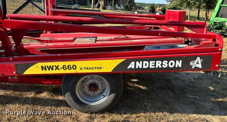 image for item EN5572 2015 Anderson NWX-660 X-Tractor bale wrapper