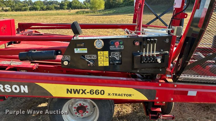 image for item EN5572 2015 Anderson NWX-660 X-Tractor bale wrapper