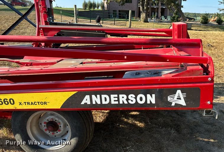 image for item EN5572 2015 Anderson NWX-660 X-Tractor bale wrapper