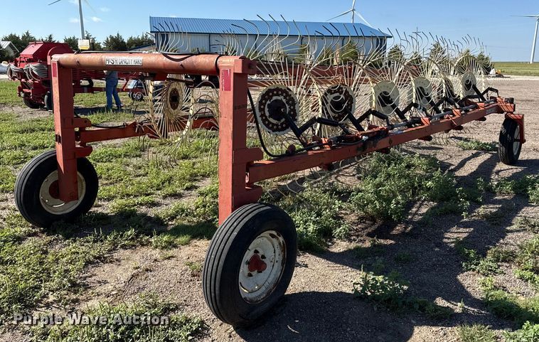 image for item EP0503 H&S Mfg BF12HC High Capacity Rake hay rake