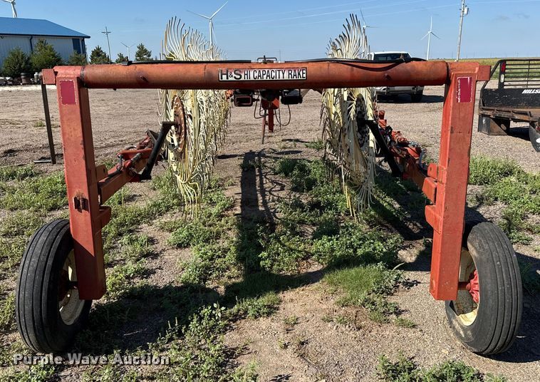 image for item EP0503 H&S Mfg BF12HC High Capacity Rake hay rake