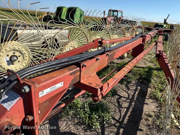 image for item EP0503 H&S Mfg BF12HC High Capacity Rake hay rake