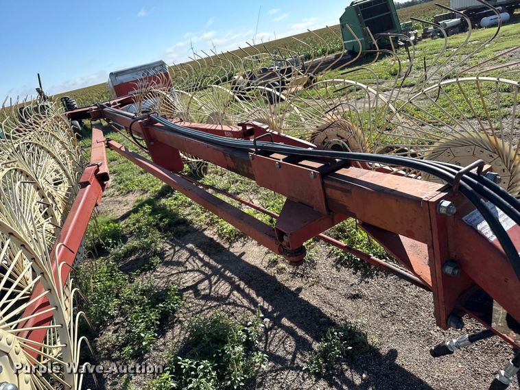 image for item EP0503 H&S Mfg BF12HC High Capacity Rake hay rake