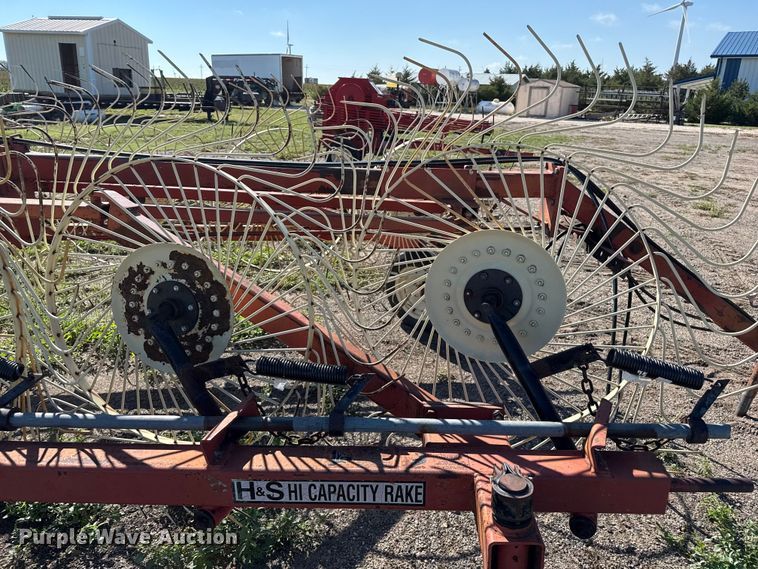 image for item EP0503 H&S Mfg BF12HC High Capacity Rake hay rake