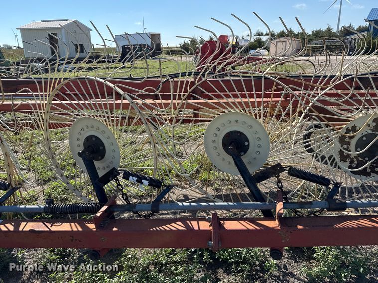 image for item EP0503 H&S Mfg BF12HC High Capacity Rake hay rake