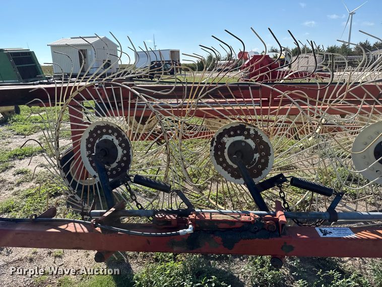 image for item EP0503 H&S Mfg BF12HC High Capacity Rake hay rake