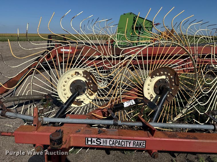 image for item EP0503 H&S Mfg BF12HC High Capacity Rake hay rake