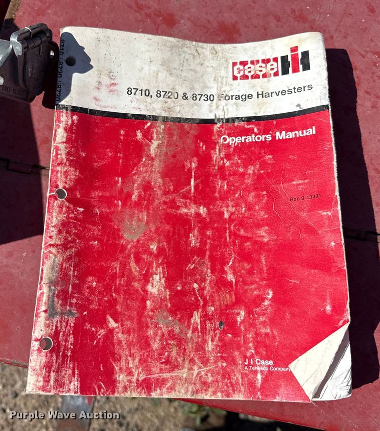 image for item EP0509 Case International 8720 forage harvester