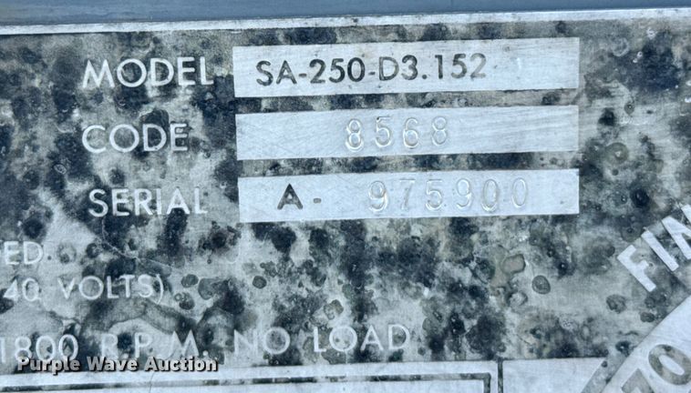 image for item EP0587 Lincoln Shield-Arc 250 welder/generator