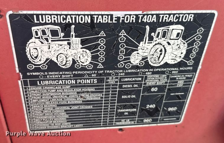 image for item ER2325 Belarus 425A MFWD tractor