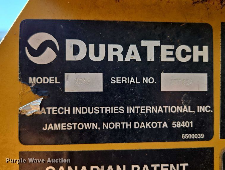 image for item EV1720 DuraTech Haybuster 2544 bale processor