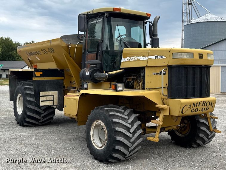 image for item EV1744 2002 Ag-Chem TerraGator 8104 applicator truck