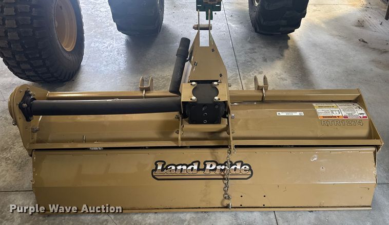 image for item EV1829 Land Pride RTR1274 tiller