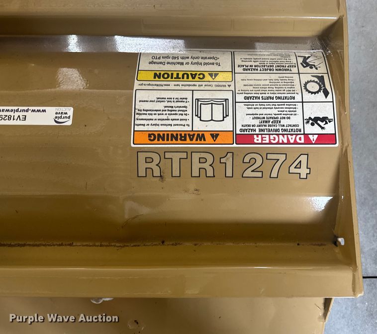 image for item EV1829 Land Pride RTR1274 tiller