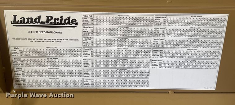 image for item EV1830 Land Pride APS1572 grain drill