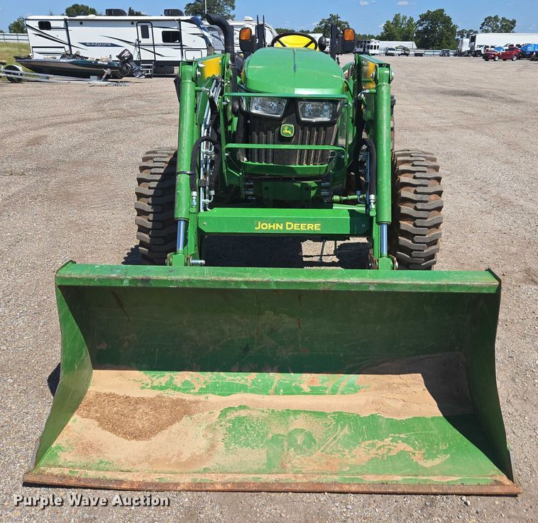 image for item YA1056 2022 John Deere 5055E MFWD tractor