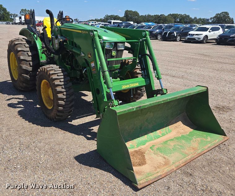 image for item YA1056 2022 John Deere 5055E MFWD tractor