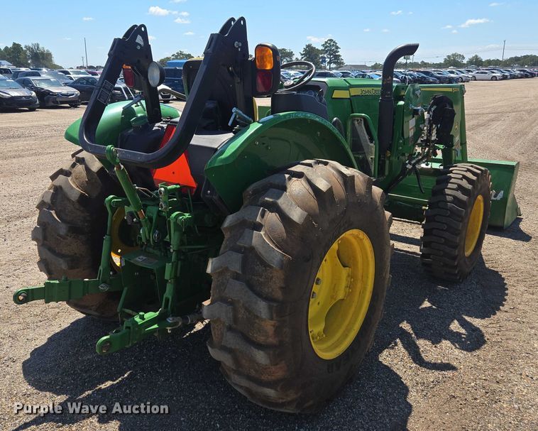 image for item YA1056 2022 John Deere 5055E MFWD tractor