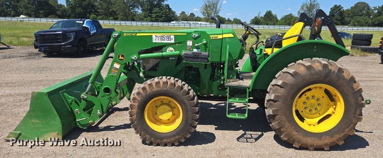 image for item YA1056 2022 John Deere 5055E MFWD tractor