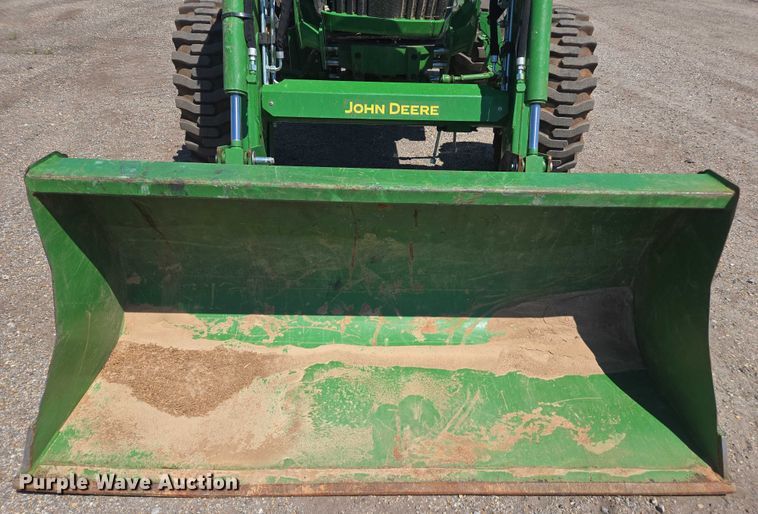 image for item YA1056 2022 John Deere 5055E MFWD tractor