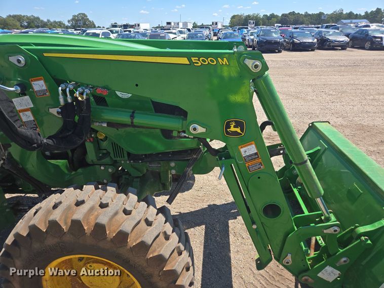 image for item YA1056 2022 John Deere 5055E MFWD tractor