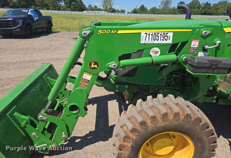 image for item YA1056 2022 John Deere 5055E MFWD tractor