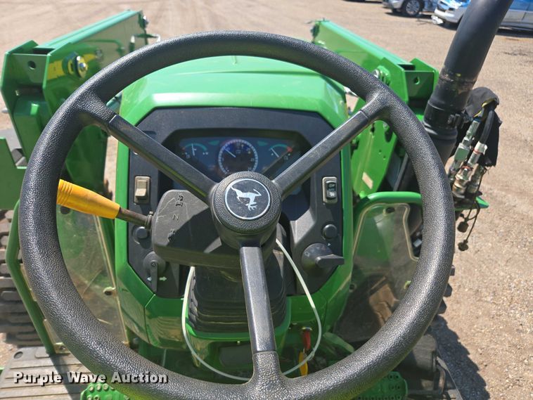 image for item YA1056 2022 John Deere 5055E MFWD tractor