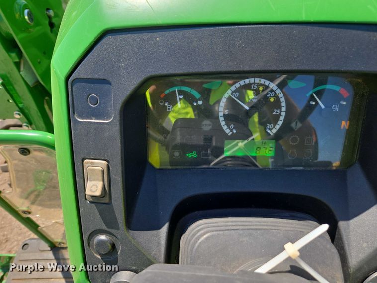 image for item YA1056 2022 John Deere 5055E MFWD tractor