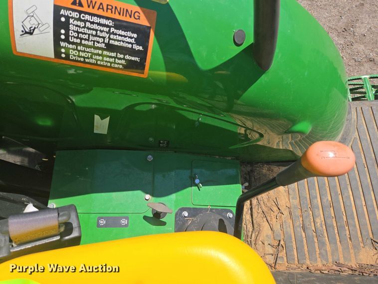 image for item YA1056 2022 John Deere 5055E MFWD tractor