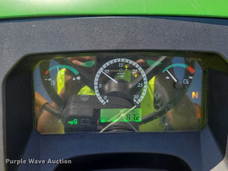 image for item YA1056 2022 John Deere 5055E MFWD tractor