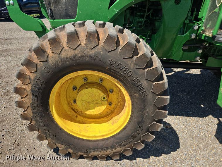 image for item YA1056 2022 John Deere 5055E MFWD tractor