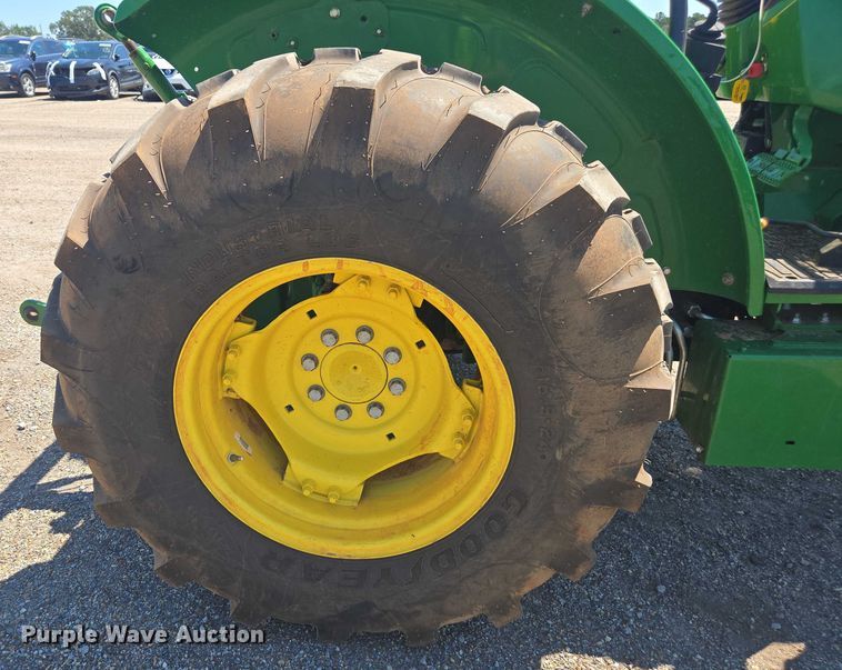 image for item YA1056 2022 John Deere 5055E MFWD tractor