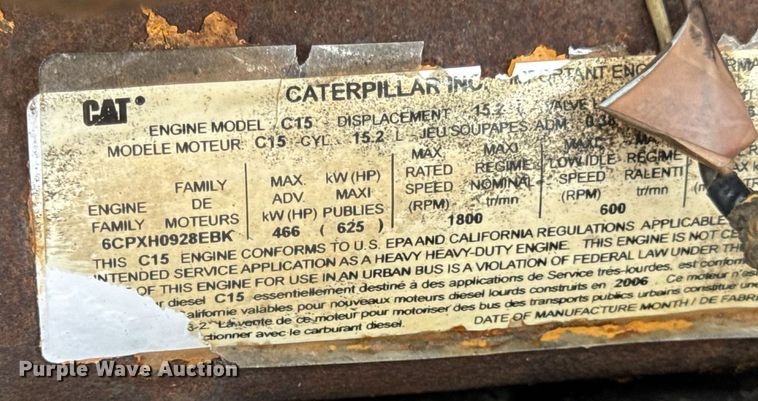 image for item DW3381 2007 International 9900ix Semi Truck