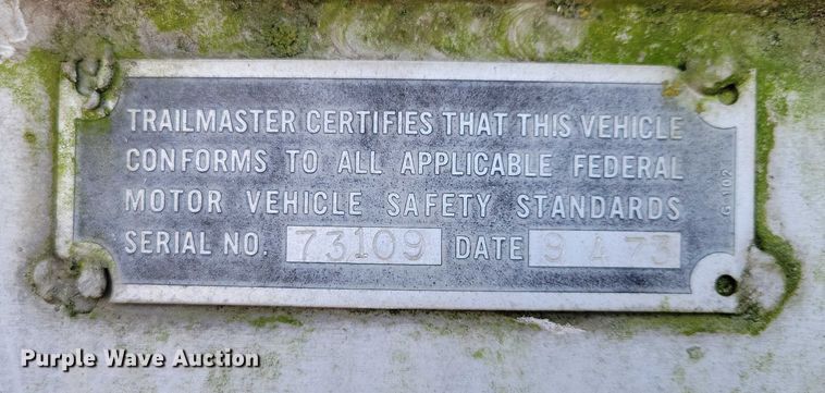 image for item EA2535 1973 Trailmaster tank trailer